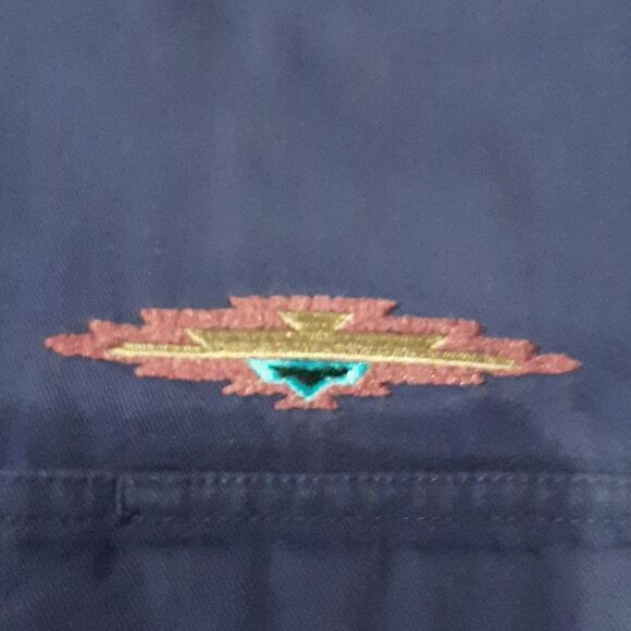 Express Rider Indian Button Down Shirt - Picture 9 of 10